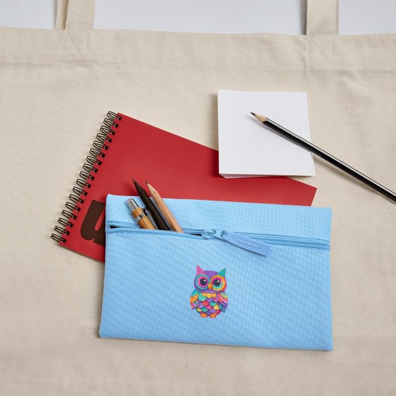 Patchwork Eulenzauber Federtasche