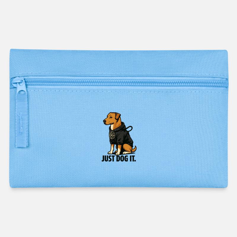 Just Dog It - Federtasche - Hellblau
