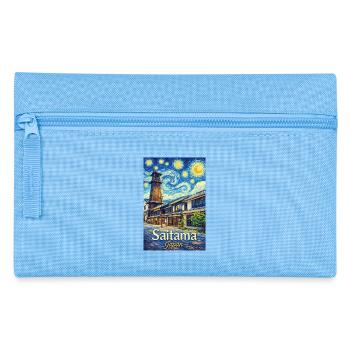 Saitama, Japan - Pencil Case - light blue - Front