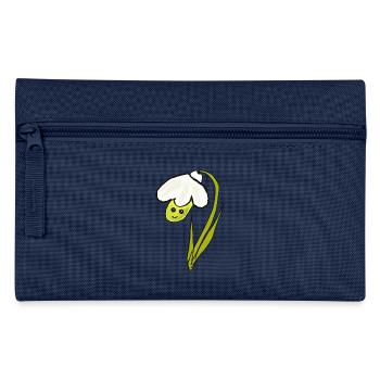 Perce-neige à fleurs printanières - Trousse - bleu clair - Devant