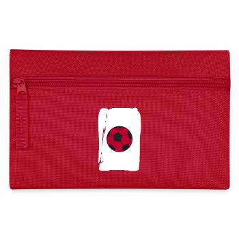 Japan Nippon Nihon JAPANISCHE Asia Sport FAN - Federtasche - Rot - Vorne