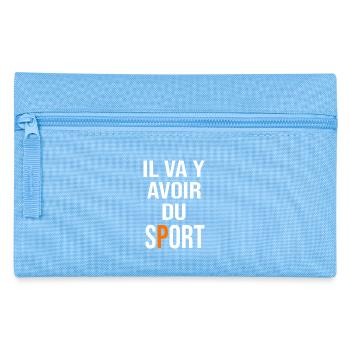 Il va y avoir du sport coach coaching - Trousse - bleu clair - Devant