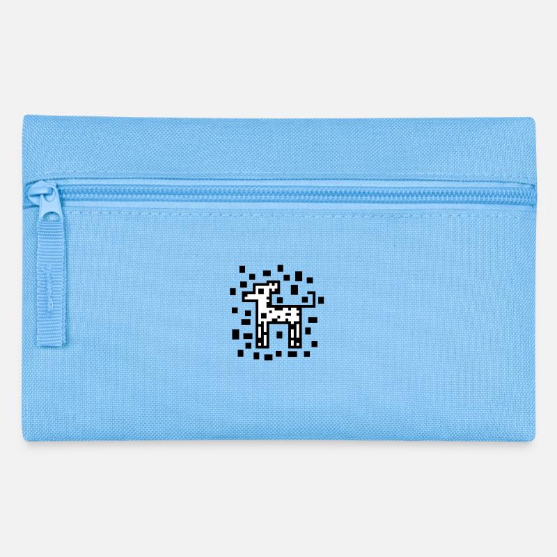 dalmatian pattern - Pencil Case - light blue