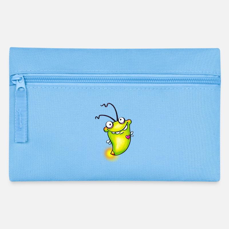 glowworm - Federtasche - Hellblau