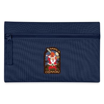 Horror santa - Pencil Case - light blue - Front