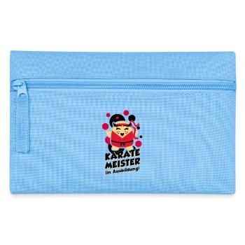 Karate Meister (Figur) - Federtasche - Hellblau - Vorne