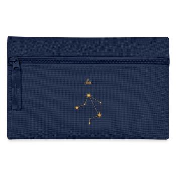Signe du zodiaque Balance Constellation d’étoiles Tons dorés - Trousse - bleu clair - Devant