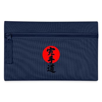 Karate Lettering - Pencil Case - light blue - Front