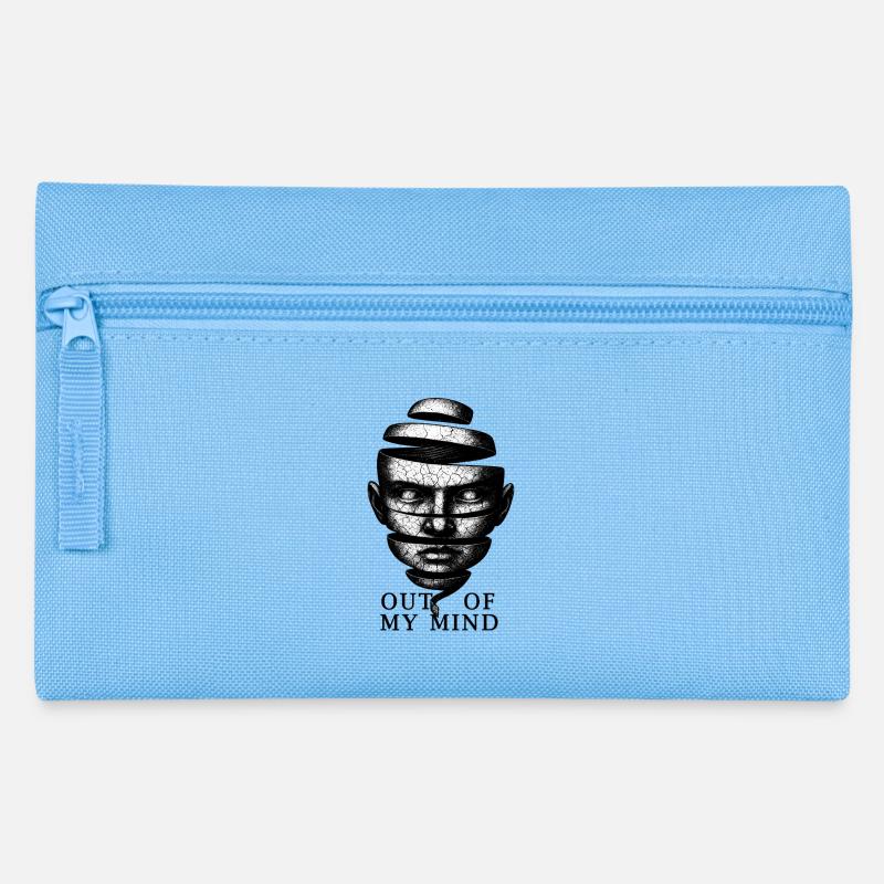 Melting Thoughts - Pencil Case - light blue