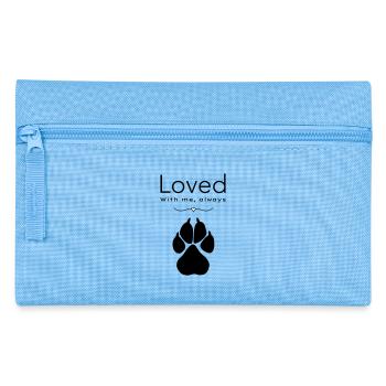 Chien – adoré - Trousse - bleu clair - Devant