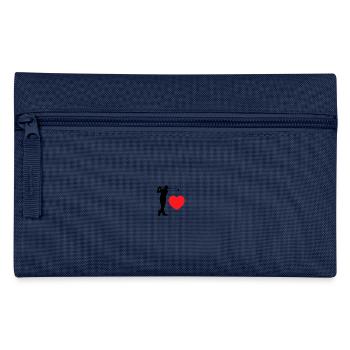 Love Golf - the golf player - Pencil Case - light blue - Front