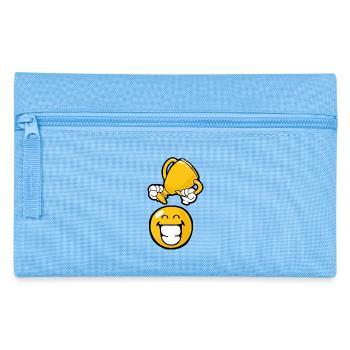 Smiley Winner - Pencil Case - light blue - Front