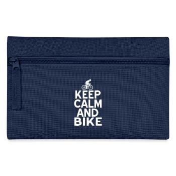 Restez concentré et pédalez fort tous les jours - Trousse - bleu clair - Devant