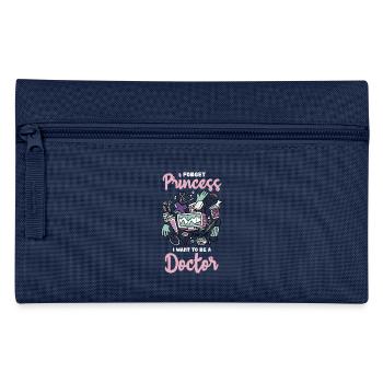 Vergiss Prinzessin – Arzt werden - Federtasche - Hellblau - Vorne