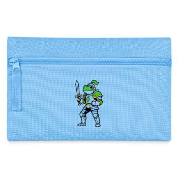 Frog Knight - Pencil Case - light blue - Front