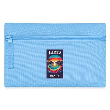 Motif de palmier Jalisco Mexico - Trousse - bleu clair - Devant