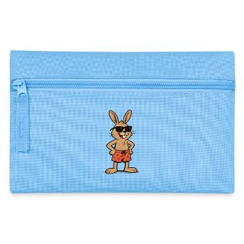 Bunny Sunglasses - Pencil Case - light blue - Front