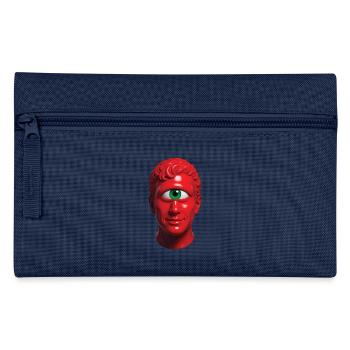 CYCLOP MAN – nette Leute - Federtasche - Hellblau - Vorne