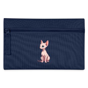 Sphynx Cat - Pencil Case - light blue - Front