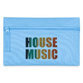 House Music - Pencil Case - light blue - Front
