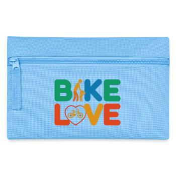 Bike Love Adventure - Trousse - bleu clair - Devant