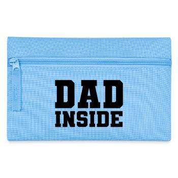 Dad inside - Federtasche - Hellblau - Vorne