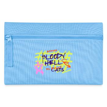XL Bully Cats - Federtasche - Hellblau - Vorne