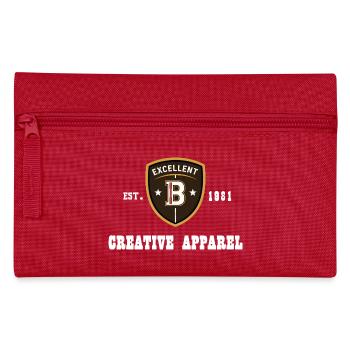 CREATIVE APPAREL Jahrgang 1981 - Federtasche - Rot - Vorne