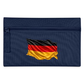Deutschland Flagge - Federtasche - Hellblau - Vorne