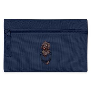 Pocket Cockapoo - Pencil Case - light blue - Front