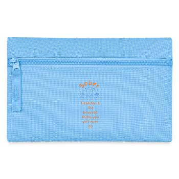 Brave Sobriety Healing Lotus - Pencil Case - light blue - Front