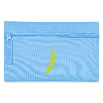 French bean - Pencil Case - light blue - Front