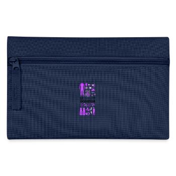 Ich kann nicht, ich bin auf das Wrack der Donator getaucht. - Federtasche - Hellblau - Vorne
