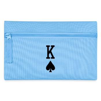 rette den König - Federtasche - Hellblau - Vorne