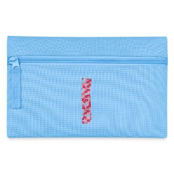 Lettre I - Kiss t-shirt - Trousse - bleu clair - Devant