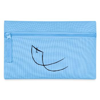 aerobatics gliding - Pencil Case - light blue - Front