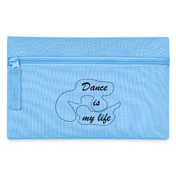 Dance is my life - Federtasche - Hellblau - Vorne