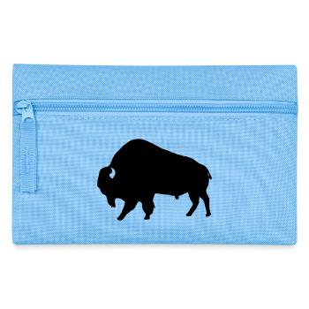 Bison - Pencil Case - light blue - Front