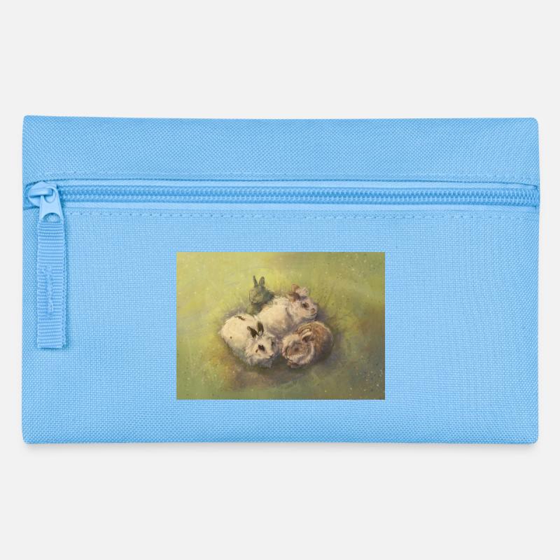 Rabbit Pack - Pencil Case - light blue