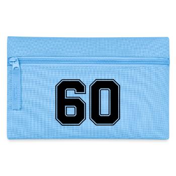60 - Pencil Case - light blue - Front