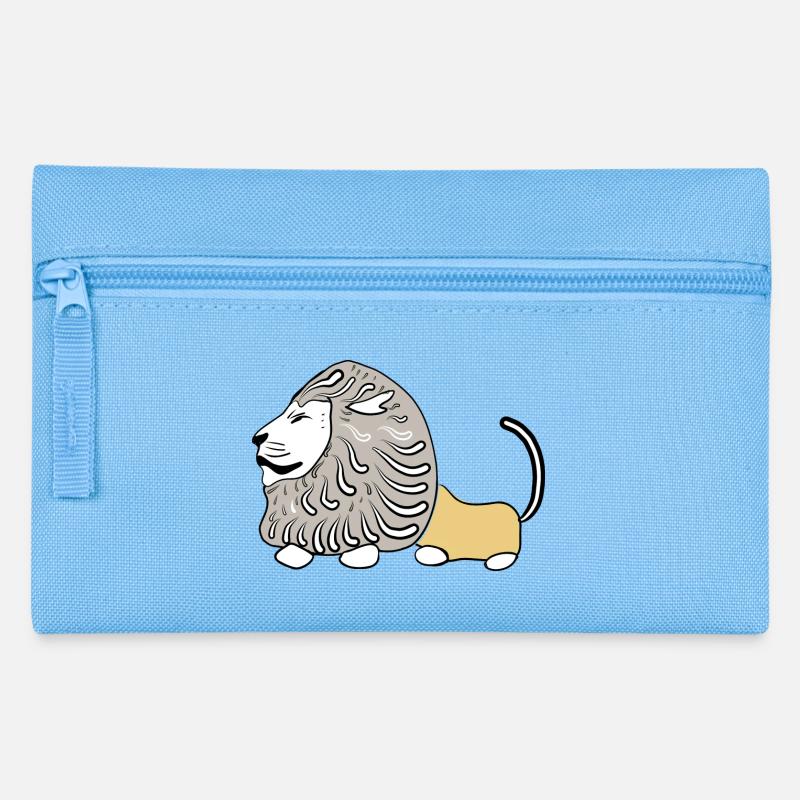 LION VECTER - Trousse - bleu clair