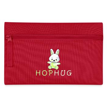 conception de baiser de main de lapin aimant - Trousse - rouge - Devant