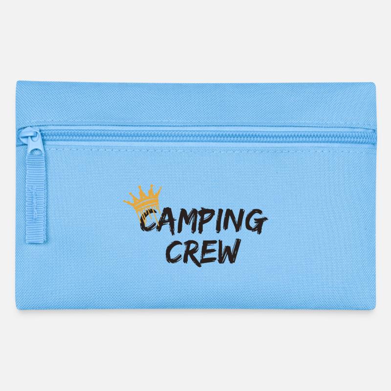 Camping Crew - Federtasche - Hellblau