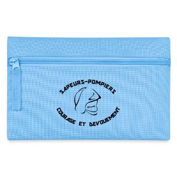 casque sapeurs-pompiers logo - Trousse - bleu clair - Devant