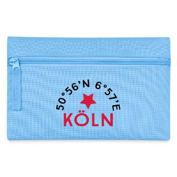 Köln - Federtasche - Hellblau - Vorne