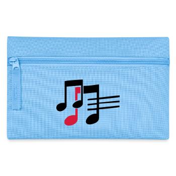 music - Pencil Case - light blue - Front