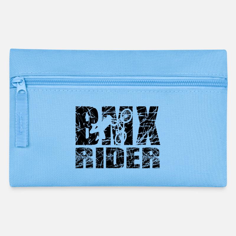BMX RIDER - Trousse - bleu clair