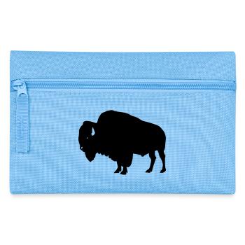 Bison - Pencil Case - light blue - Front