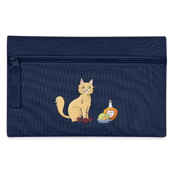 Chat-rentais - Pencil Case - light blue - Front
