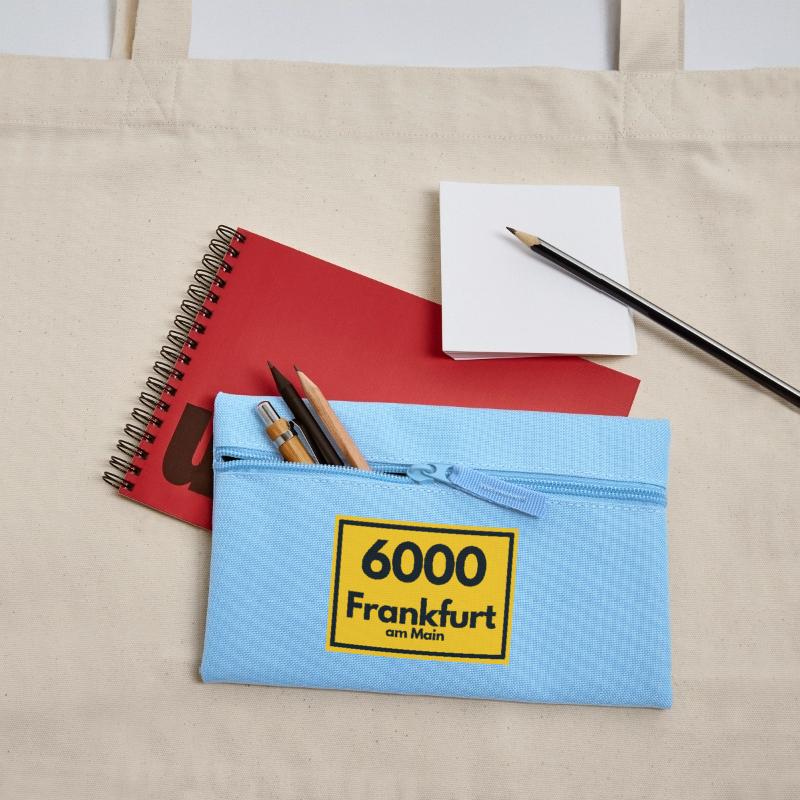 OLD POSTCODE POSTCODE RETRO 6000 FRANKFURT AM MAIN Pencil Case